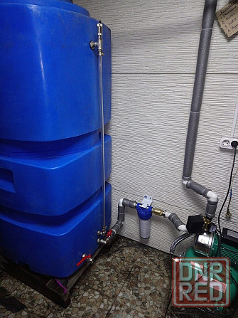 Установка бака и насосной станции. Донецк - изображение 3