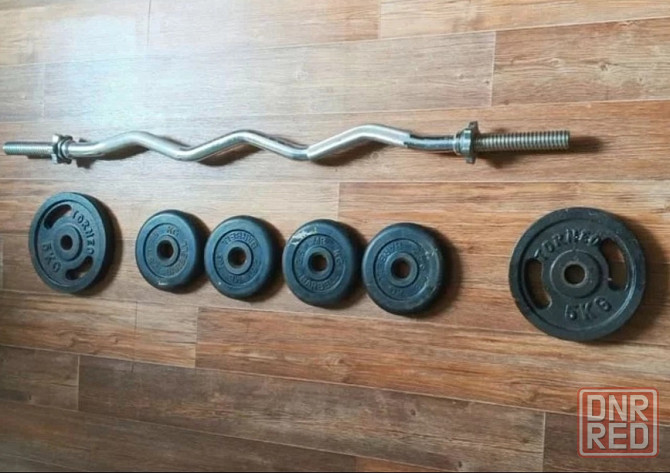 Штанга 25 кг Донецк - изображение 1