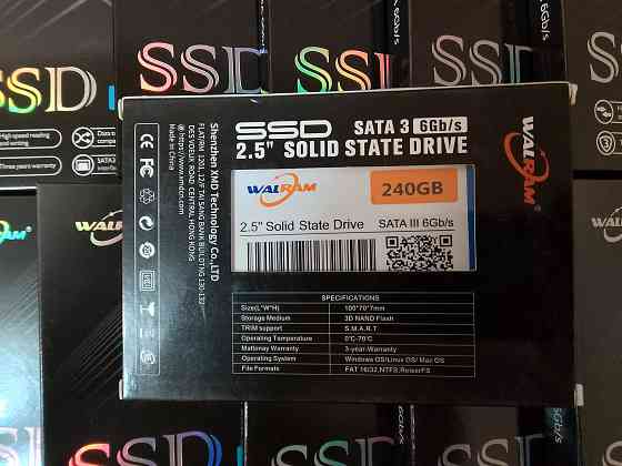 SSD диски Walram 240Gb Донецк