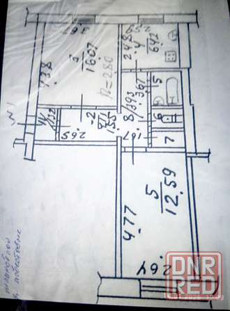 Продам 2 к.кв-ру на Левом берегу, сталинка, ул. Владимирская. Мариуполь - изображение 2