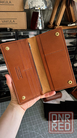 Лонгер / кошелёк из натуральной кожи Донецк - изображение 4
