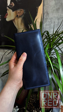Лонгер / кошелёк из натуральной кожи Донецк - изображение 2