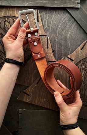 Ремень из натуральной кожи Донецк