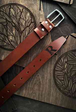 Ремень из натуральной кожи Донецк