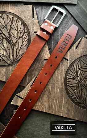 Ремень из натуральной кожи Донецк