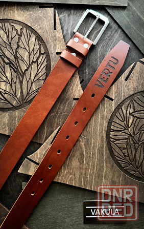 Ремень из натуральной кожи Донецк - изображение 4