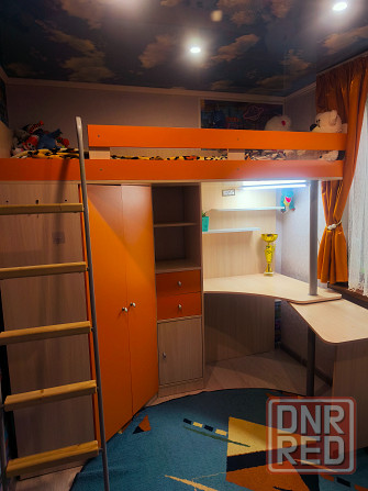 Продам кровать чердак. Макеевка - изображение 1