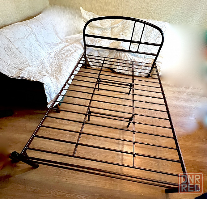 Кровать полуторная металлическая Донецк - изображение 4