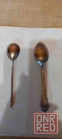 Ложки чайные мельхиор ссср в оригинальной коробке 6шт Донецк - изображение 3