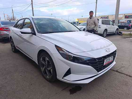 Хундай Элантра год выпуска 2022 белый жемчуг цвет кузова бензин Донецк