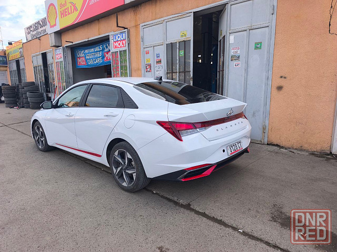 Хундай Элантра год выпуска 2022 белый жемчуг цвет кузова бензин Донецк - изображение 3