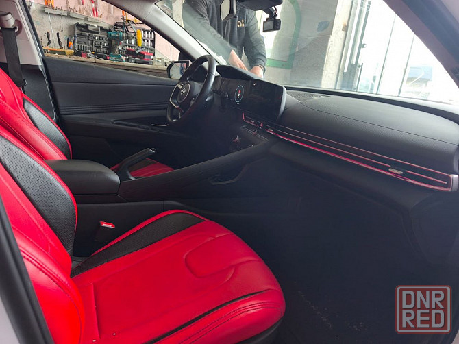 Хундай Элантра год выпуска 2022 белый жемчуг цвет кузова бензин Донецк - изображение 7