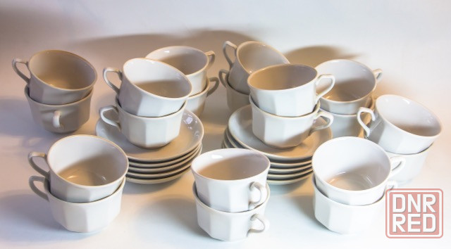 Чашка с блюдцем для чая, кофе Донецк - изображение 1