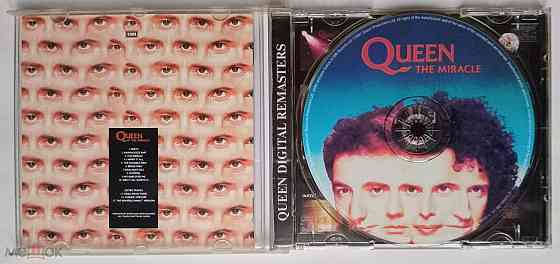 Компакт-диск / CD: Queen - 1989 "The Miracle", неофициальное издание (2001), Россия Донецк