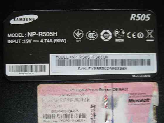 Ноутбук samsung r 505 нет видео Донецк