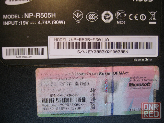 Ноутбук samsung r 505 нет видео Донецк - изображение 2