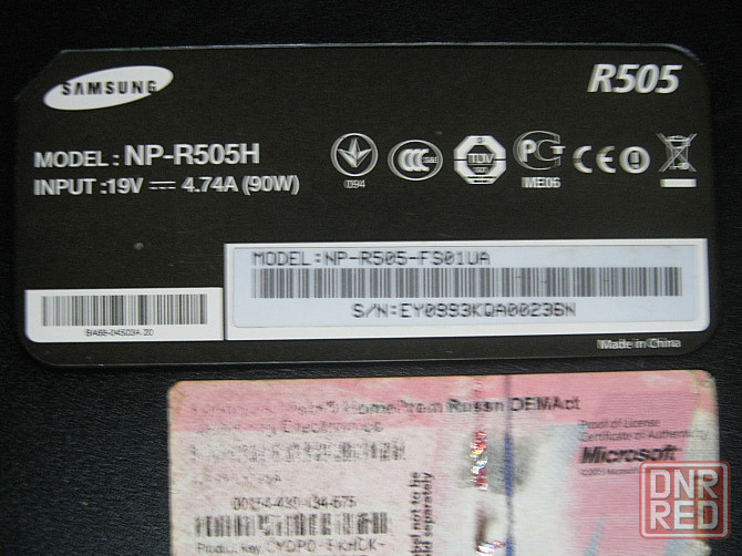 Ноутбук samsung r 505 нет видео Донецк - изображение 5