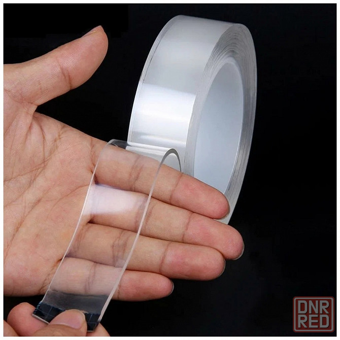 Лента крепежная многоразовая(нано скотч) Донецк - изображение 2