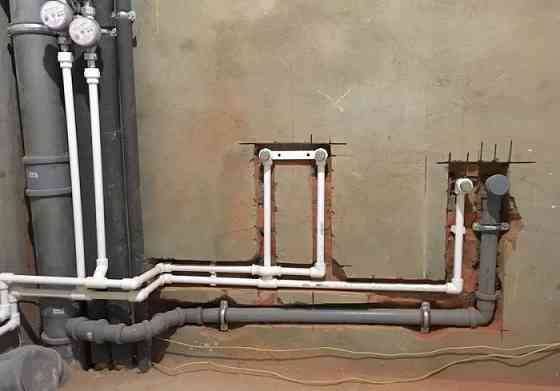 Монтаж водоснабжения, установка насоса и ёмкостей Донецк