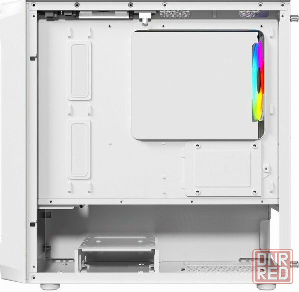 Корпус Powercase Mistral Micro A3w Argb, Tempered Glass, 2x 140mm Argb Pwm+1x 120mm Argb Pwm, белый, Донецк - изображение 2