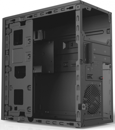 Корпус Mini-Tower Powerman (Ek303bk) без бп, Mini Itx, Black, No Led. (арт-3510) Макеевка