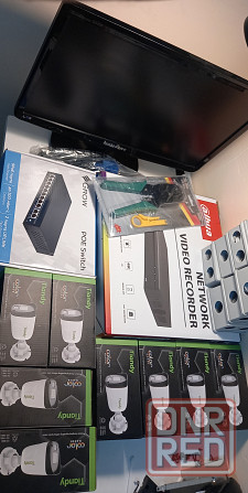 Камера Видеонаблюдение комплект видеорегистратор Луганск - изображение 1