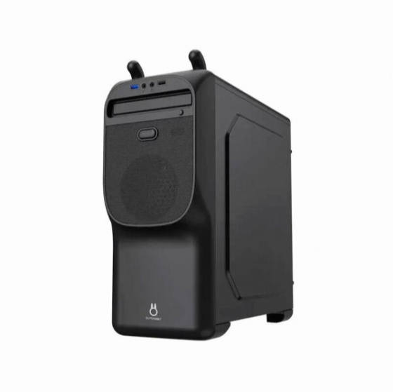 Корпус Mini-Tower Zircon Cute Rabbit Micro-Atx/Mini-Itx, без бп, черный (арт-5717) Донецк