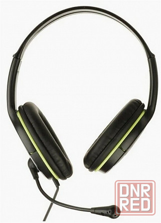 Компьютерная гарнитура Genius Hs-400a, черный/зеленый (арт-1734) Макеевка - изображение 2
