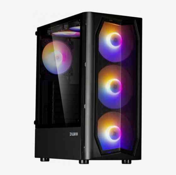 Корпус Miditower Zalman N4 Black (Atx, Window, 6xrgb Fan, Usb2.0 X2, Usb3.0x1, без бп) (арт-5960) Макеевка