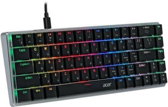 Игровая клавиатура Acer Okw302 механическая Led (Zl. Kbdcc.01c) (арт-5000) Макеевка