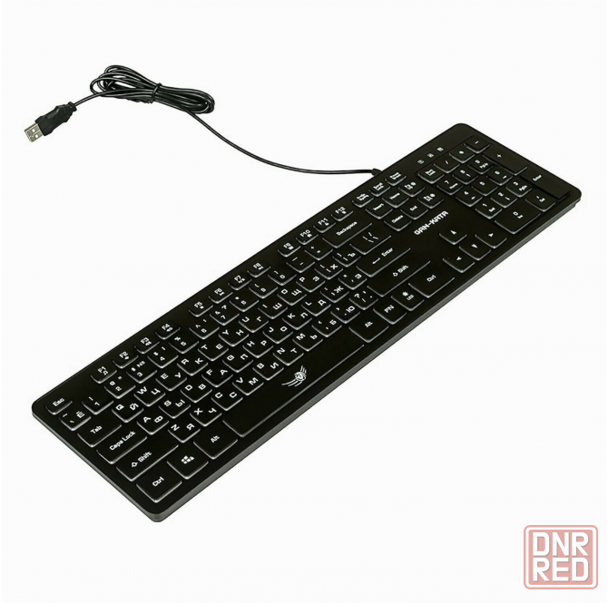 Клавиатура игровая Dialog Kgk-17u Black Gan-Kata 104кл. радужная подсветка - чёрная 1.6м (арт-4133) Донецк - изображение 2