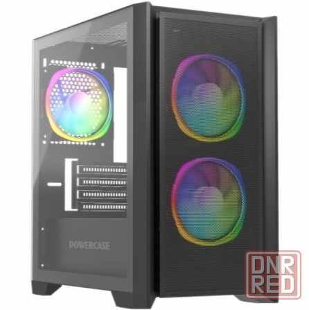 Корпус Powercase Alisio Micro Z3b Argb, черный (Camzb-A3) (арт-8854) Макеевка - изображение 1