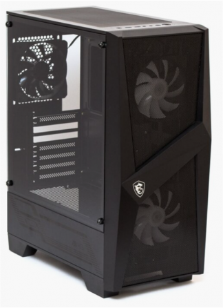 Корпус Atx Msi Mag Forge 100m без бп чёрный (арт-2703) Макеевка