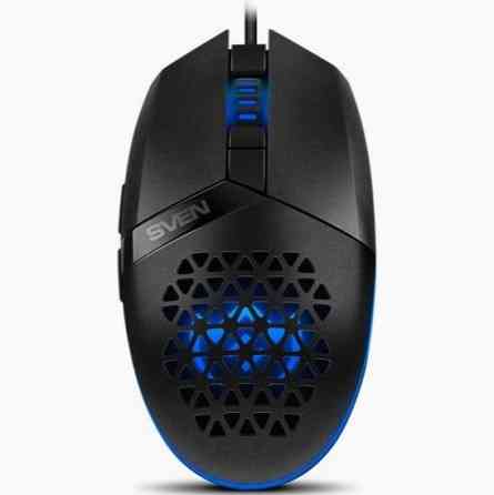 Игровая мышь Sven Rx-G735, 4000dpi, черный, Sv-021467, проводная (арт-7949) Макеевка