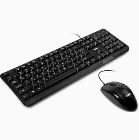 Комплект клавиатура и мышь Sven Kb-S330c черный (Sv-017309) (арт-3901) Макеевка
