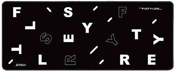 Коврик для мыши A4tech Fstyler Fp75 черный/белый 750x300x2мм (арт-9333) Донецк