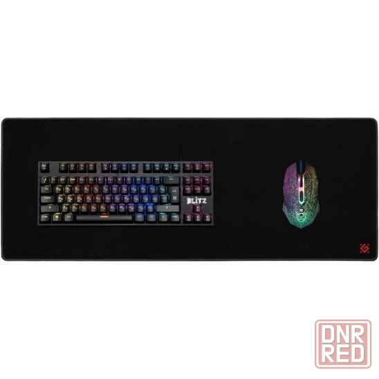 Коврик для мыши Defender Black Ultra One черный (50004) (арт-6042) Макеевка - изображение 2