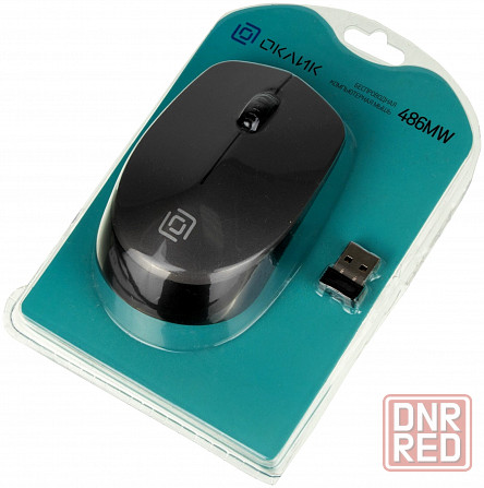 Мышь Oklick 486mw Usb серый/черный (арт-7693) Донецк - изображение 4