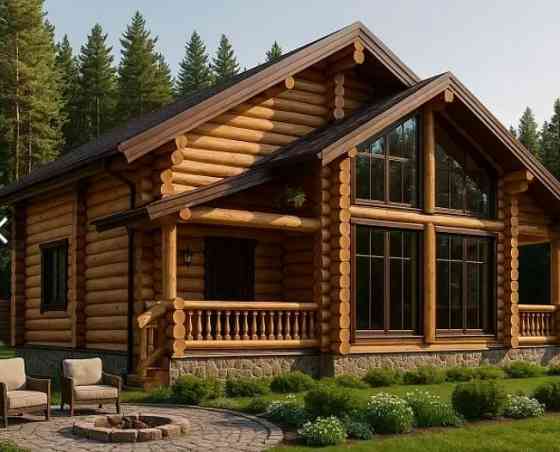 Дом-сруб 117 м.кв,Куйбышевский район,Донецк Донецк