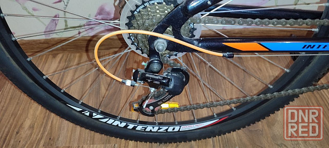 Велосипед горный Intenzo рама 13 в использовании не был.Цена 5000 р. Донецк - изображение 4