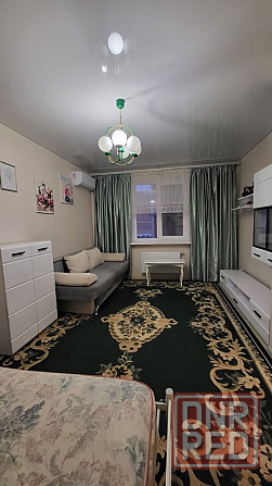 Сдается светлая, уютная с хорошим ремонтом 1- комнатная квартира, Калининский район, ул Серова Донецк - изображение 1