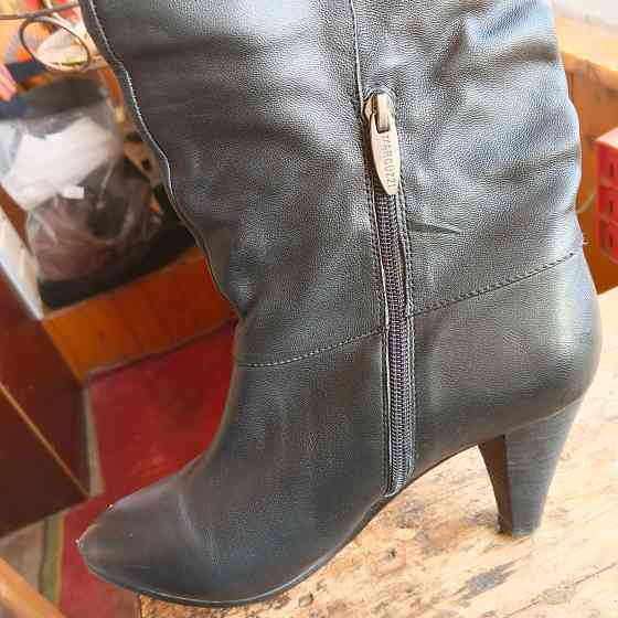 Сапоги кожаные Донецк