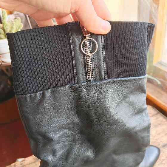 Сапоги кожаные Донецк