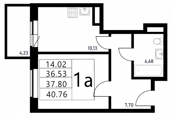 Однокомнатная квартира от застройщика в ипотеку 2 % Мариуполь