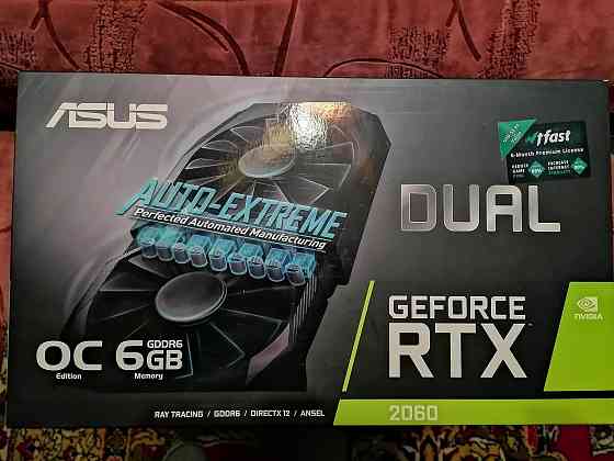 Продам Видеокарту RTX 2060 Asus Dual 6gb Донецк