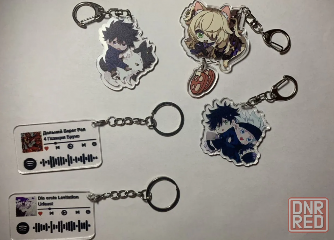 брелоки аниме, брелоки с музыкой Донецк - изображение 1