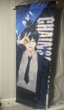 плакат аниме бензопила Донецк