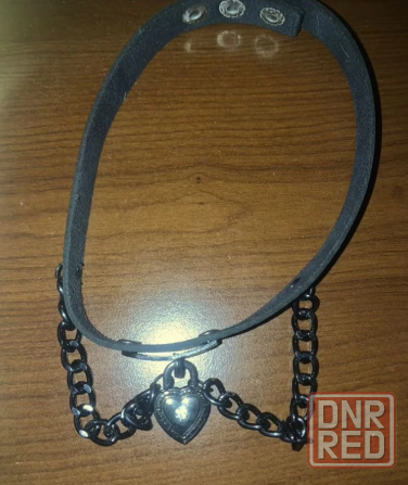 Колье чокер с сердцем Донецк - изображение 1