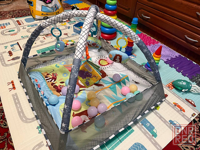 Коврик игровой развивающий для новорожденных и малышей Донецк - изображение 1