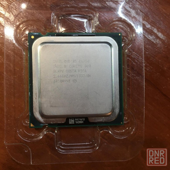 Core 2 duo e6750 2.6 Ггц 775 сокет Донецк - изображение 1